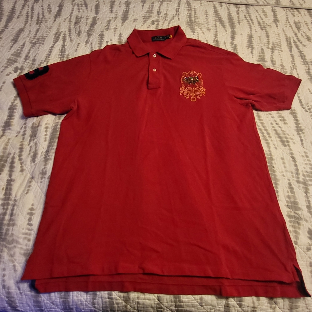 Polo Ralph Lauren Red Polo Shirt